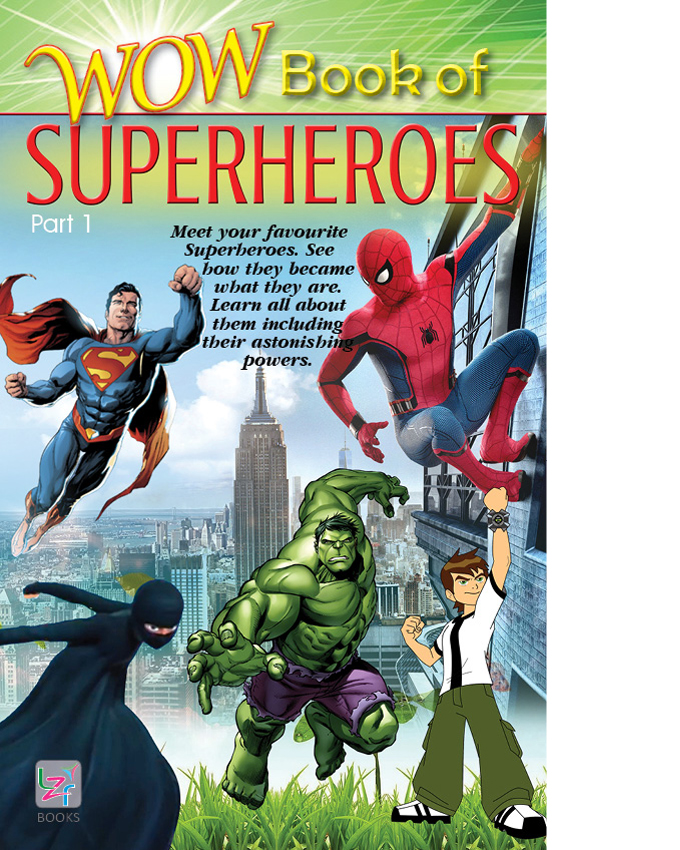 wow book of superheroes part-1